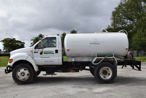 water truck rentals maine